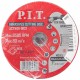Диск отрезной по металлу P.I.T. ACTW01-1802