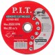 Диск отрезной по металлу P.I.T. ACTW01-1802