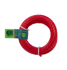 Леска для триммера квадратная витая, 3.0 мм х 10 м, Сибртех