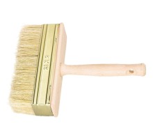 Кисть-ракля, 30 х 70 мм, натуральная щетина, деревянный корпус, деревянная ручка