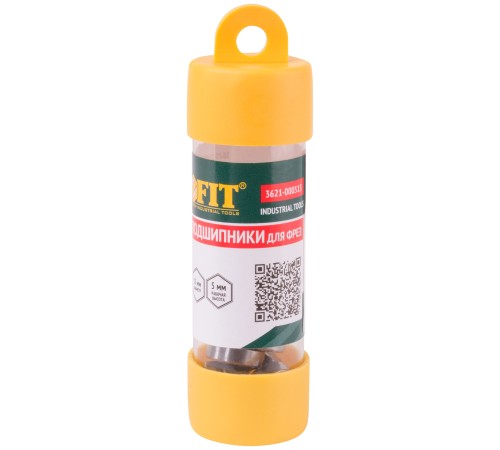 Подшипники для фрезы 10 шт., DxH=12,7х4 мм FIT IT Подшипники для фрезы 10 шт., DxH=12,7х4 мм FIT IT