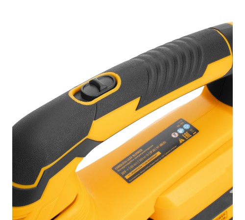 Воздуходувка аккумуляторная, AB-500, 65 м/с, 500 м³/ч, Li-Ion, 20 В Denzel