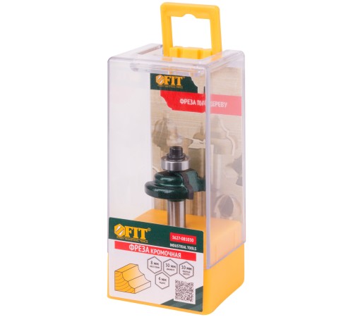 Фреза кромочная калевочная с нижним подшипником DxHxL=30х10х54,3 мм FIT IT