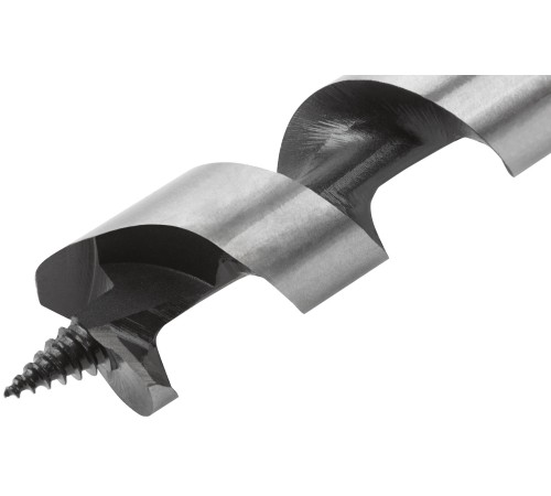 Сверло Левиса винтовое по дереву 28х460 мм КУРС