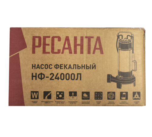 Фекальный насос Ресанта НФ-24000Л с измельчителем
