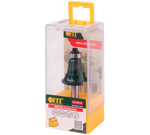 Фреза кромочная фигурная с подшипником DxHxL=30х25х69,3 мм FIT IT Фреза кромочная фигурная с подшипником DxHxL=30х25х69,3 мм FIT IT