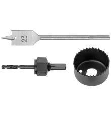 Сверла наборные для замков, набор 3 шт. (23/50 мм) FIT IT