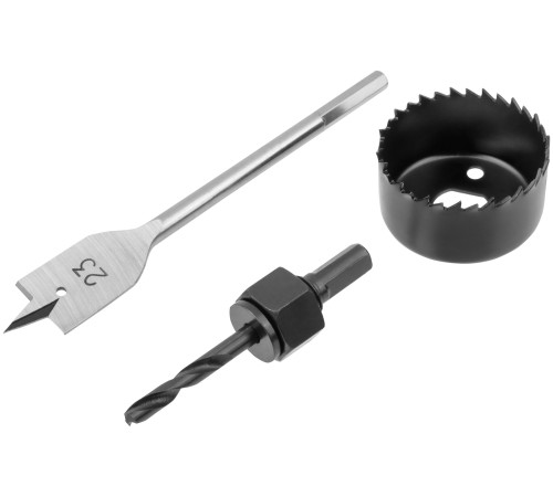 Сверла наборные для замков, набор 3 шт. (23/50 мм) FIT IT