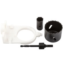 Набор для врезки замков с пластиковым шаблоном, 3 шт. (22/54 мм) FIT IT Набор для врезки замков с пластиковым шаблоном, 3 шт. (22/54 мм) FIT IT