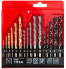 Сверла-комби, 16 шт., металл/бетон/дерево FIT IT Сверла-комби, 16 шт., металл/бетон/дерево FIT IT