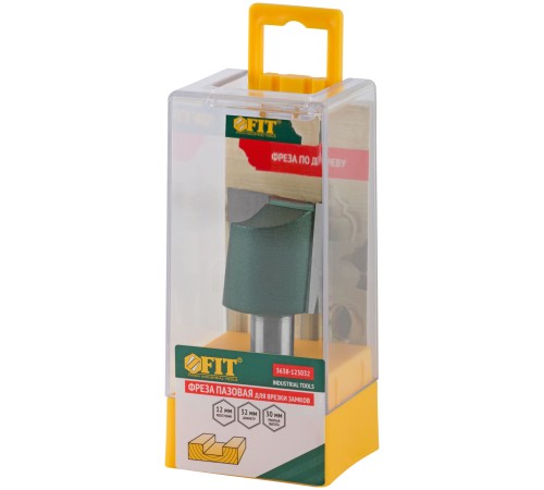 Фреза пазовая для врезки замков DxHxL=32х30х65 мм FIT IT