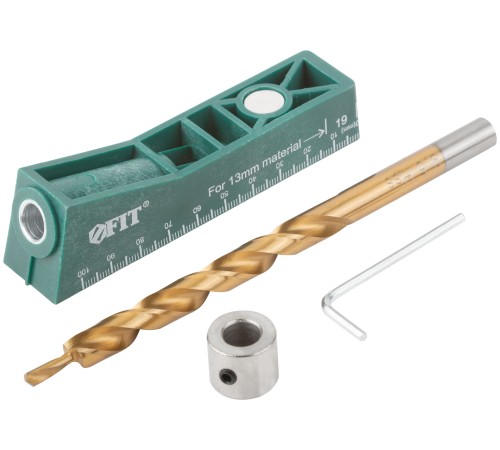 Кондуктор для глухих отверстий с ограничителем глубины одинарный FIT IT