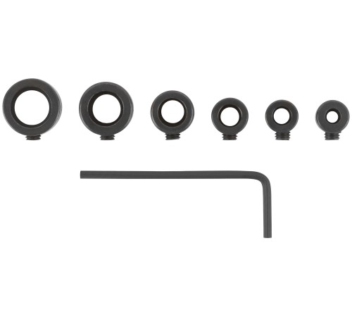 Стопперы для сверел, набор 6 шт. (3, 4, 5, 6, 8, 10 мм) КУРС Стопперы для сверел, набор 6 шт. (3, 4, 5, 6, 8, 10 мм) КУРС