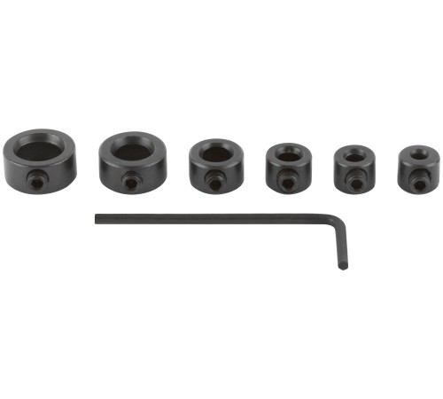 Стопперы для сверел, набор 6 шт. (3, 4, 5, 6, 8, 10 мм) КУРС Стопперы для сверел, набор 6 шт. (3, 4, 5, 6, 8, 10 мм) КУРС