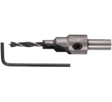 Сверло с зенкером для мебельных стяжек 4 мм/зенкер 6,5 мм (для стяжки 5х50) FIT IT