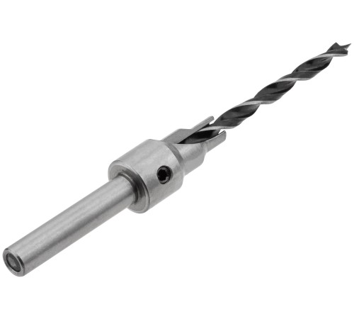 Сверло с зенкером для мебельных стяжек 5 мм/зенкер 9,5 мм (для стяжки 7х70) FIT IT Сверло с зенкером для мебельных стяжек 5 мм/зенкер 9,5 мм (для стяжки 7х70) FIT IT