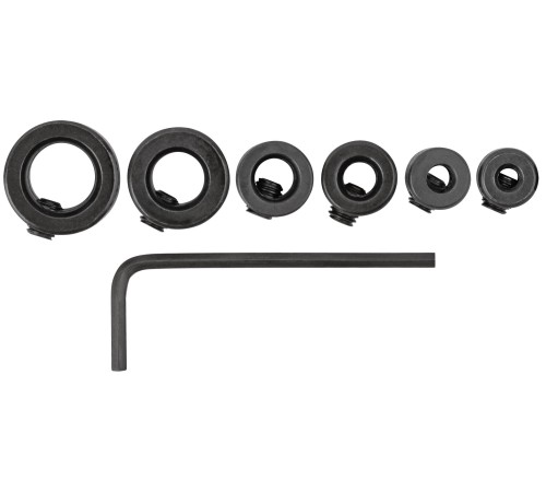 Стопперы для сверел, набор 6 шт. (3, 4, 5, 6, 8, 10 мм) FIT IT Стопперы для сверел, набор 6 шт. (3, 4, 5, 6, 8, 10 мм) FIT IT