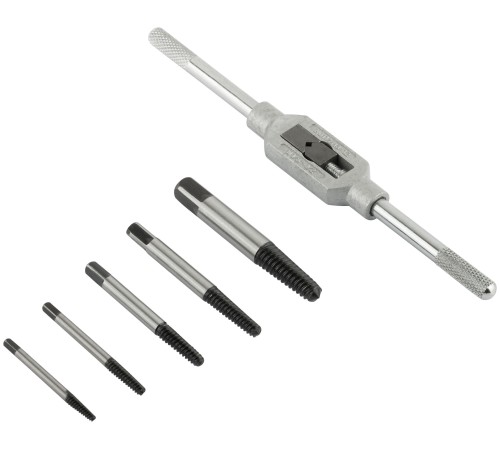 Набор экстракторов 5 шт., с метчикодержателем FIT IT Набор экстракторов 5 шт., с метчикодержателем FIT IT