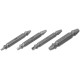 Набор экстракторов двусторонних Профи, сталь S2, 4 шт. FIT IT