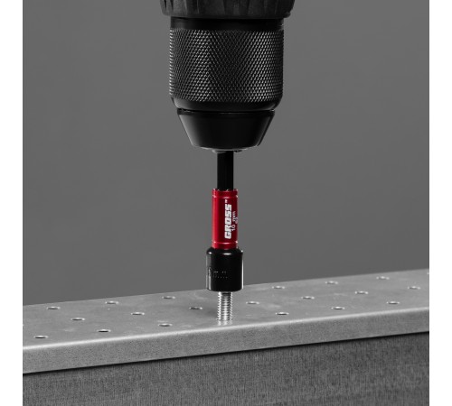 Бита с торцевой головкой, магнит. Nut-Driver, 10 мм, S2 Gross