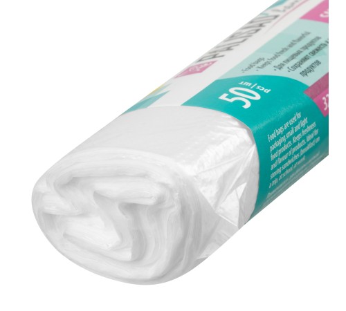 Пакеты для бутербродов, 320 x 250 мм, 50 шт, рулон, Home Palisad