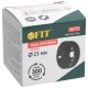 Пила круговая инструментальная сталь 25 мм FIT IT