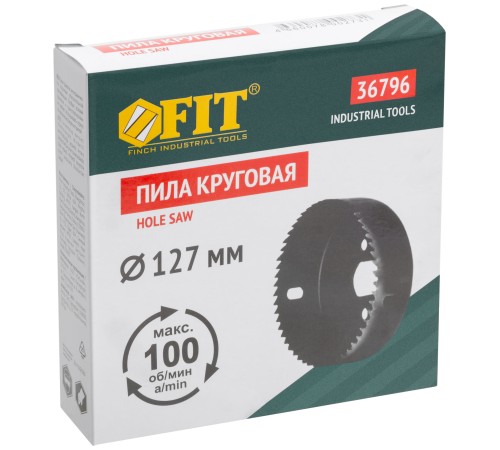 Пила круговая инструментальная сталь 127 мм FIT IT Пила круговая инструментальная сталь 127 мм FIT IT