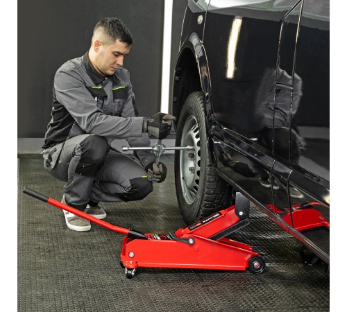 Домкрат гидравлический подкатной, 3 т, 192-532 мм, SUV MTX