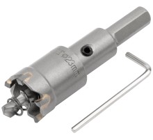 Коронка кольцевая с карбидными вставками Профи (для отверстий в нержавеющей стали) 23 мм FIT IT