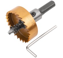 Коронка кольцевая по металлу, HSS сталь, титановое покрытие  40 мм FIT IT