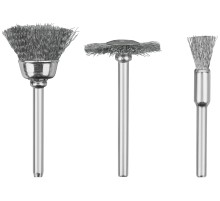 Корщетки стальные набор 3 шт FIT IT