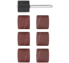 Бандаж наждачный и штифт, набор 7 шт. FIT IT