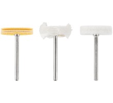 Круги полировочные, набор 3 шт. FIT IT