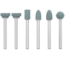 Шарошки силиконово-карбидные, мини, набор 6 шт. FIT IT