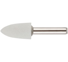 Шарошка абразивная (по металлу), хвостовик 6 мм, цилиндр заостренный 14х25 мм MOS