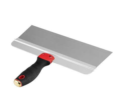 Шпатель фасадный из нержавеющей стали, 300 мм, двухкомпонентная ручка, широкое полотно Matrix