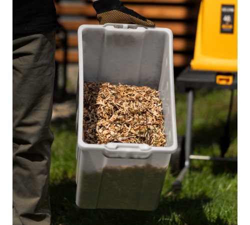 Измельчитель садовый электрический ECS-2700, 2700 Вт, 40 мм Denzel