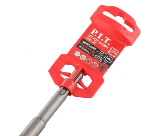 Бур по бетону SDS-Plus 4Power P.I.T. AMAS01-1421P