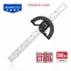 Линейка из нержавеющей стали с транспортиром P.I.T. ADVANCE HSQR05-0300