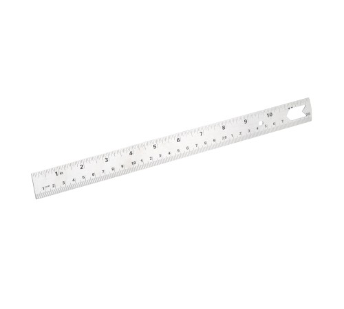Линейка из нержавеющей стали с транспортиром P.I.T. ADVANCE HSQR05-0300