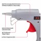 Пистолет клеевой сетевой P.I.T. PEC20-D