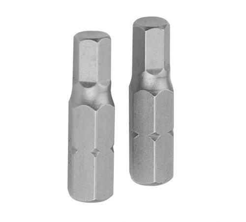 Набор вставок (бит) торцевых 1/4", Hex, 6 мм, 25 мм, 2 предмета TOLSEN TT20236