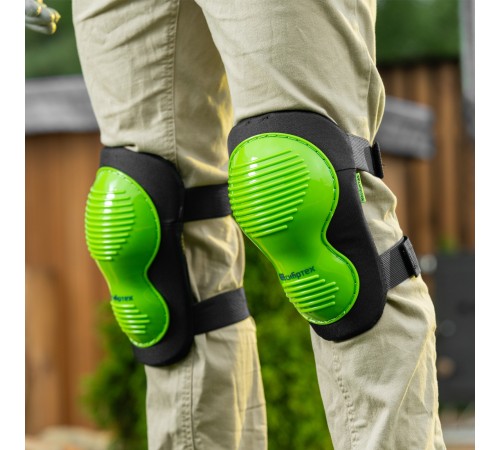 Наколенники с рифленой PVC накладкой, вставка из EVA// Сибртех