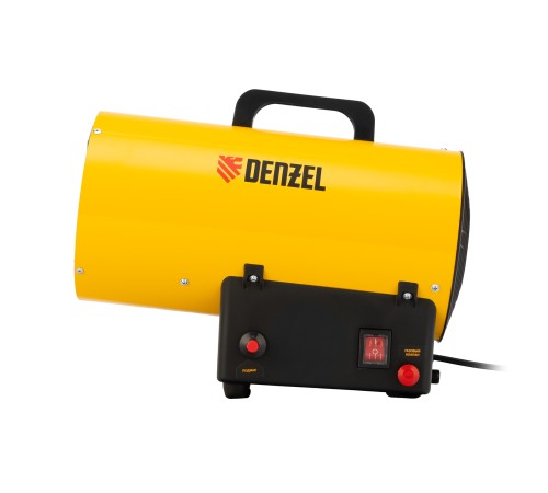 Газовая тепловая пушка GHG-15, 15 кВт, 500 м3/ч, пропан-бутан Denzel Газовая тепловая пушка GHG-15, 15 кВт, 500 м3/ч, пропан-бутан Denzel