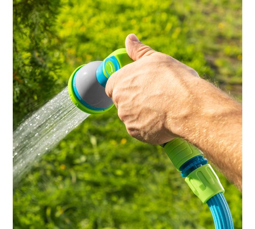 Набор поливочный, шланг 7,5-22,5м, пистолет 8 реж., чехол, подвес, LUXE Palisad Набор поливочный, шланг 7,5-22,5м, пистолет 8 реж., чехол, подвес, LUXE Palisad