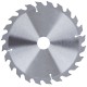 Диск пильный для циркулярных пил по дереву, 216 x 32 x 24T + кольцо 32/30 MOS