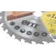 Диск пильный для циркулярных пил по дереву, спец. форма зуба 185 х 20/16 х 24Т FIT IT