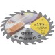 Диск пильный для циркулярных пил по дереву 185 х 20/16 х 24T FIT IT