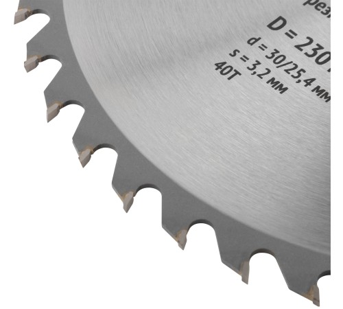 Диск пильный для циркулярных пил по дереву 230 х 30/25,4 х 40T FIT IT