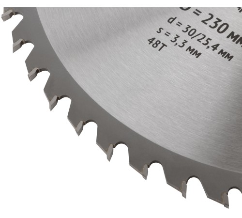 Диск пильный для циркулярных пил по дереву 230 х 30/25,4 х 48T FIT IT Диск пильный для циркулярных пил по дереву 230 х 30/25,4 х 48T FIT IT